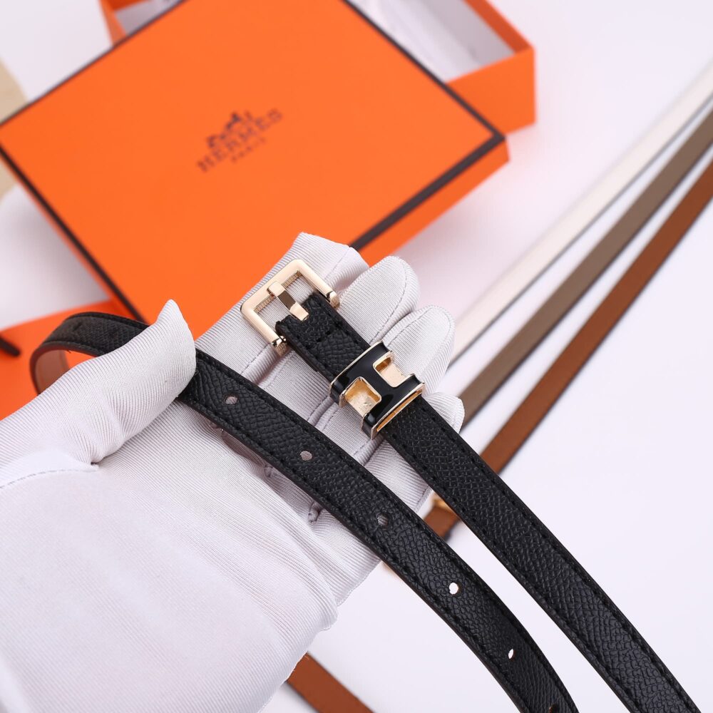 HERMES POP H 15 BELT BLACK 15MM H081087CD89065 - Image 3