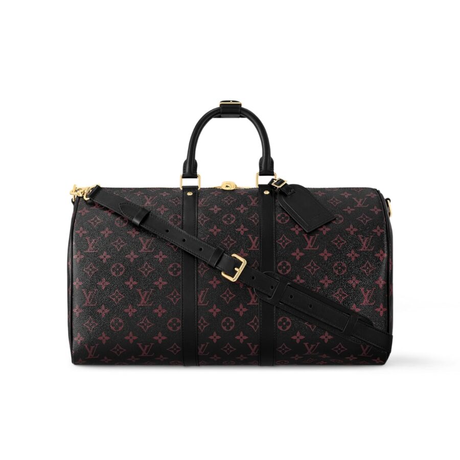 LOUIS VUITTON KEEPALL BANDOULIÈRE 45 MONOGRAM TOMETTE COATED CANVAS 45CM M12441