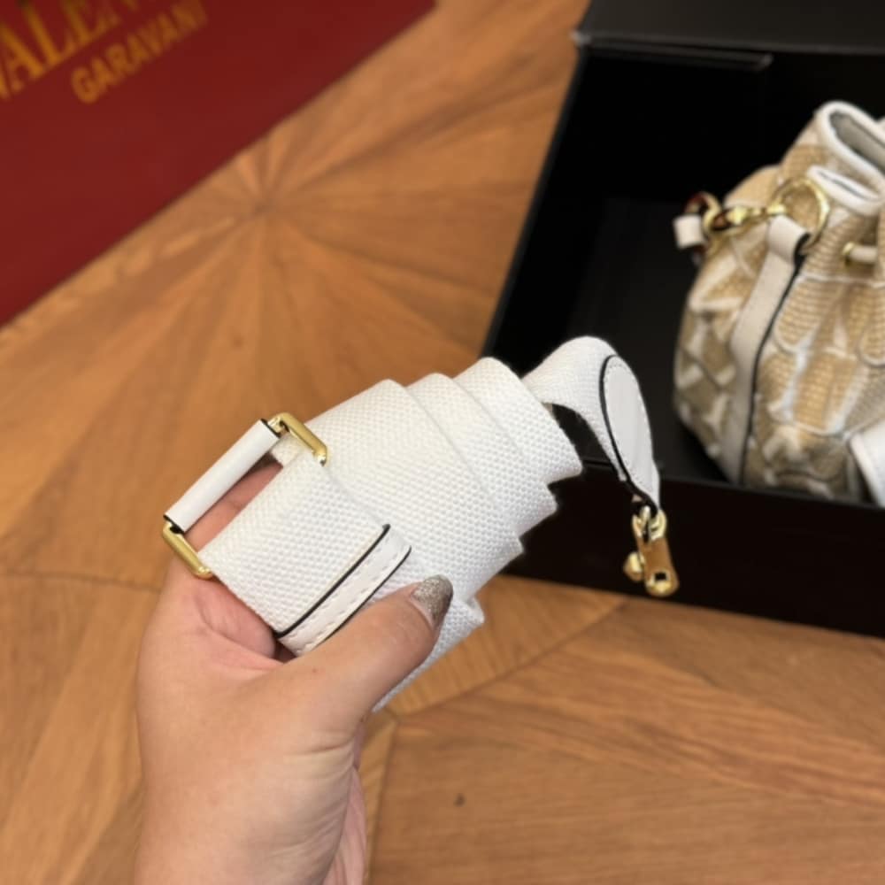 VALENTINO GARAVANI LOCO ICONOGRAPHER TOI BEIGE 16CM 4W2B0M94RRC - Image 4