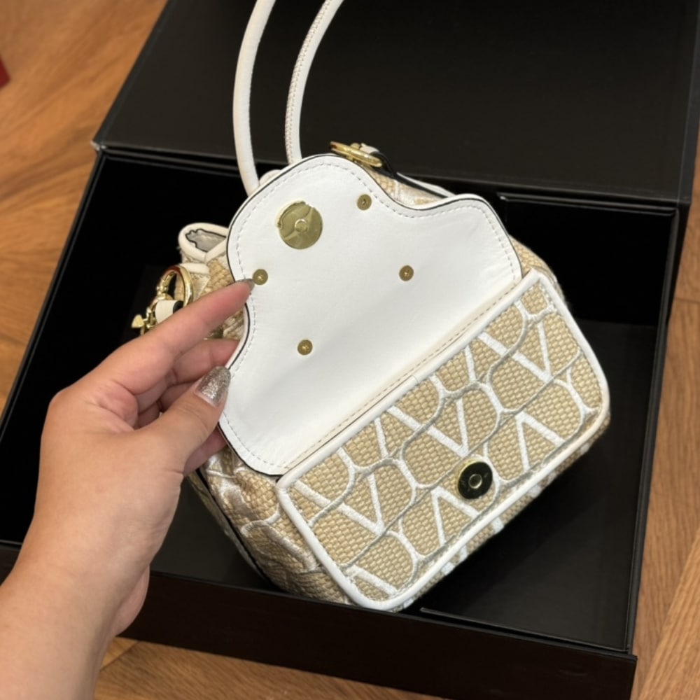 VALENTINO GARAVANI LOCO ICONOGRAPHER TOI BEIGE 16CM 4W2B0M94RRC - Image 5