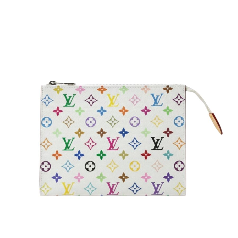 Louis Vuitton X Murakami Toiletry Pouch Monogram White 25Cm