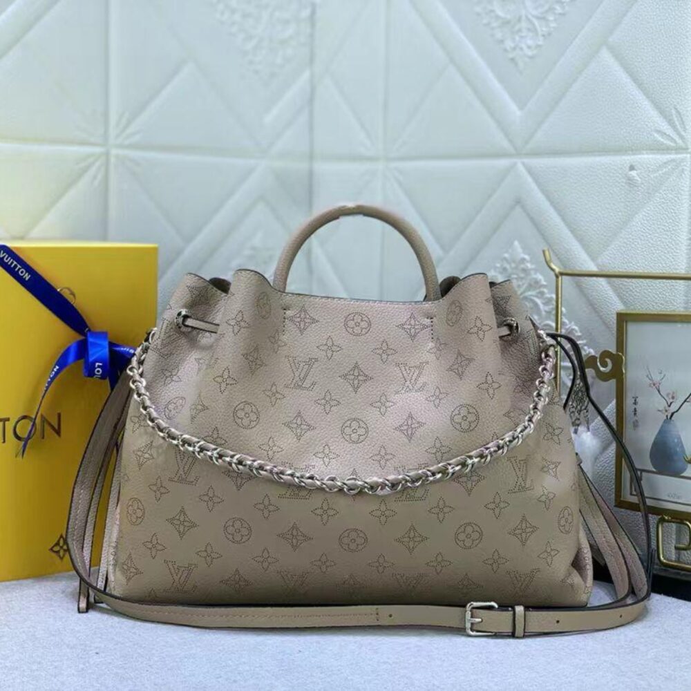 LOUIS VUITTON BELLA TOTE MAHINA GALET 32CM M59201 - Image 2