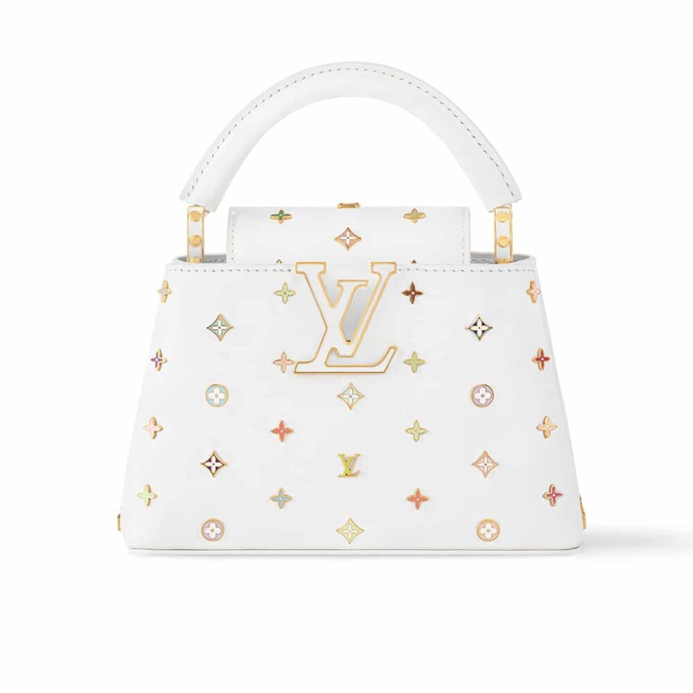 LOUIS VUITTON X MURAKAMI CAPUCINES MINI MULTICOLORED 27CM M14165