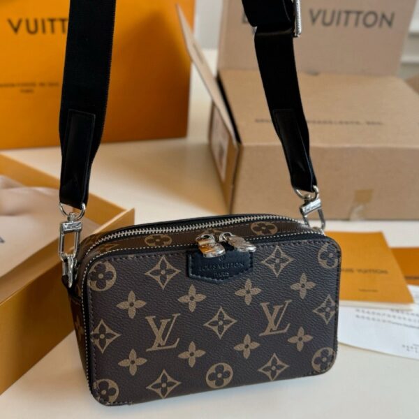 LOUIS VUITTON ALPHA WEARABLE WALLET BROWN 18CM M81260 - Image 2