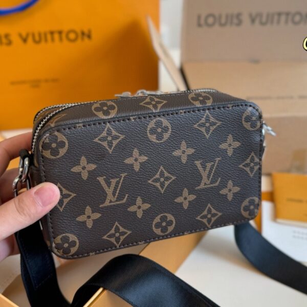 LOUIS VUITTON ALPHA WEARABLE WALLET BROWN 18CM M81260 - Image 6