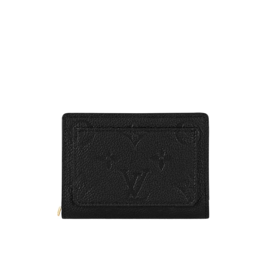 LOUIS VUITTON CLÉA WALLET MONOGRAM EMPREINTE LEATHER BLACK 11CM M80151