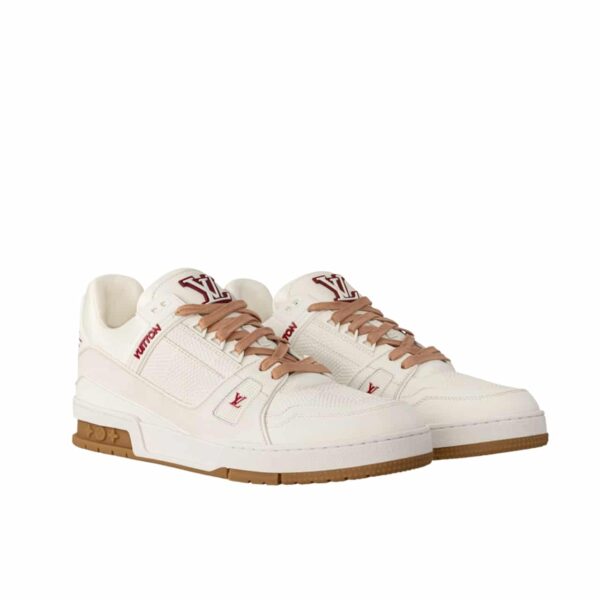 LOUIS VUIITON LV TRAINER SNEAKER WHITE 1AHTSJ