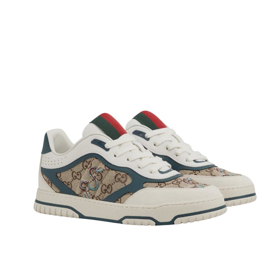 GUCCI MEN'S GUCCI RE WEB TRAINER BLACK 821730 AAEMC 9566