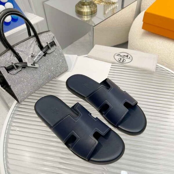 HERMES IZMIR SANDAL BLUE - Image 2