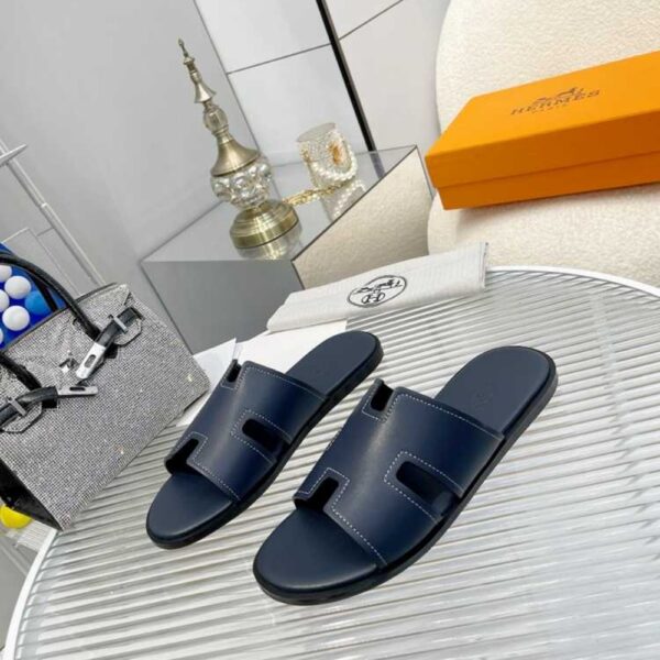 HERMES IZMIR SANDAL BLUE - Image 4