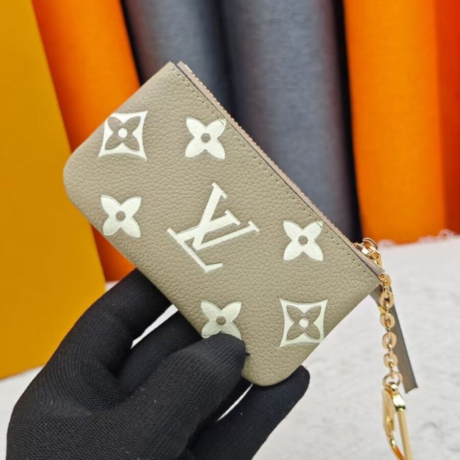 Alternative view of Louis Vuitton Key Pouch Light Grey 12Cm M13793