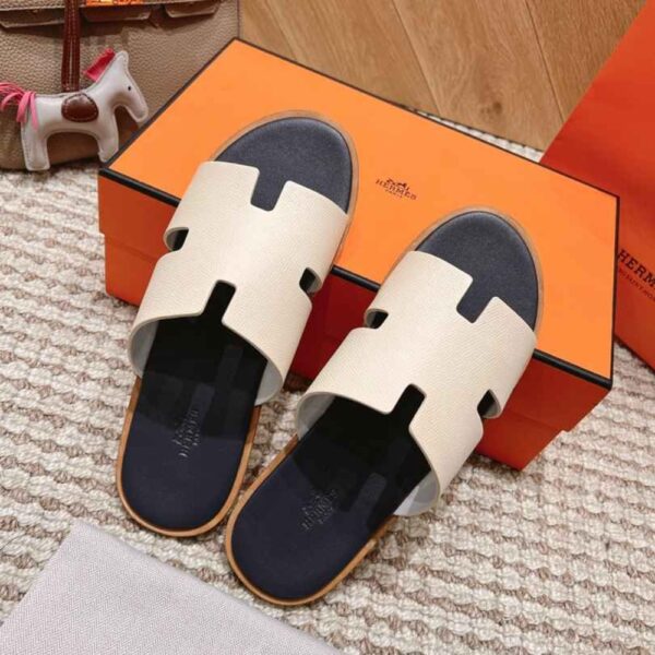 HERMES IZMIR SANDAL BLANC GOMME H221824ZHGC465 - Image 3