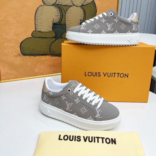 Alternative view of Louis Vuitton Time Out Sneaker Grey 1AGUVW