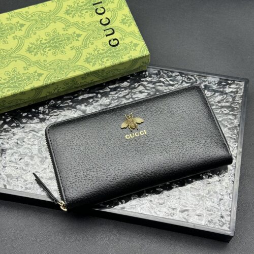 Alternative view of Gucci Animalier Leather Zip Around Wallet 19cm 523667 Dj20t 1000