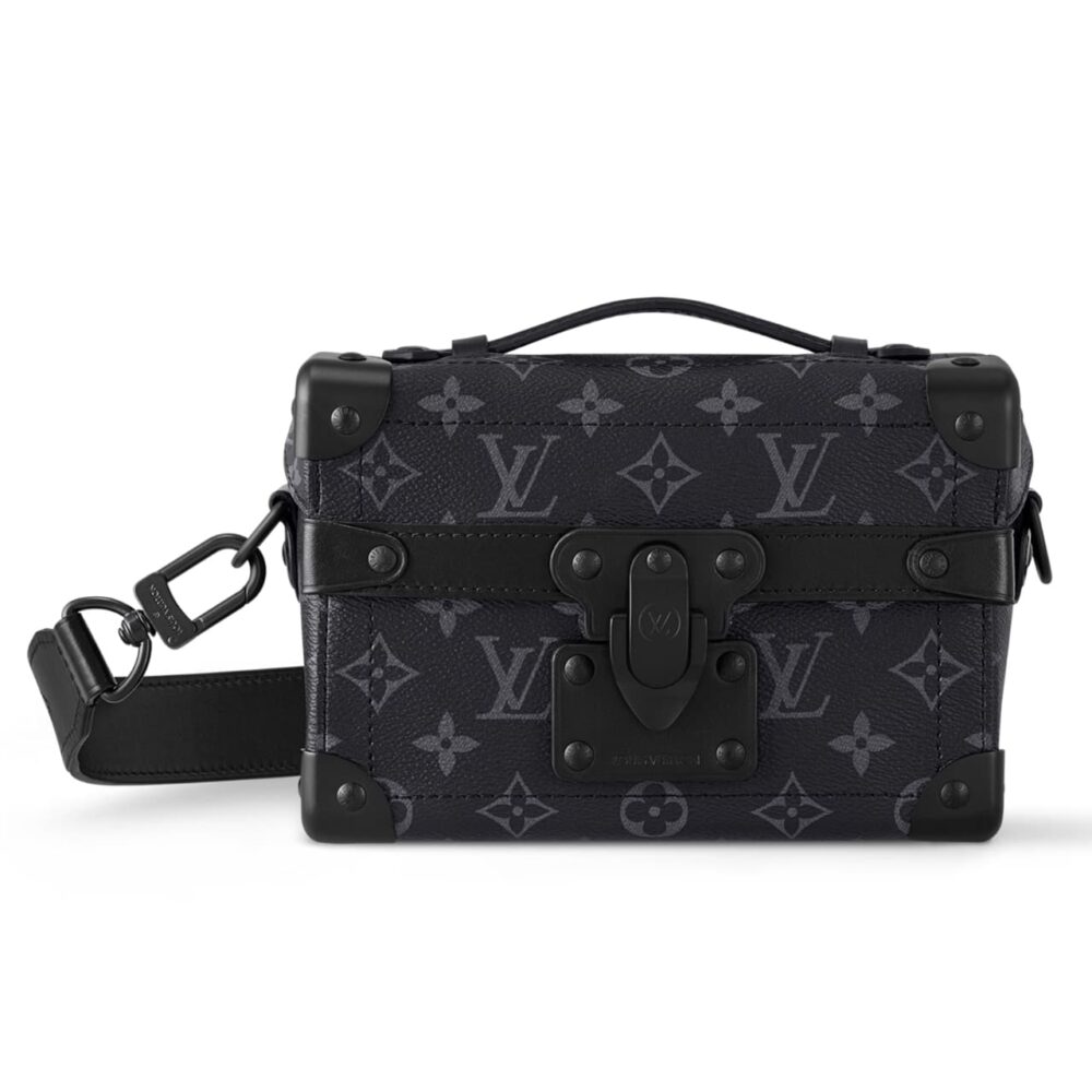 LOUIS VUITTON SOUL TRUNK BAG MONOGRAM BLACK 19CM M11743