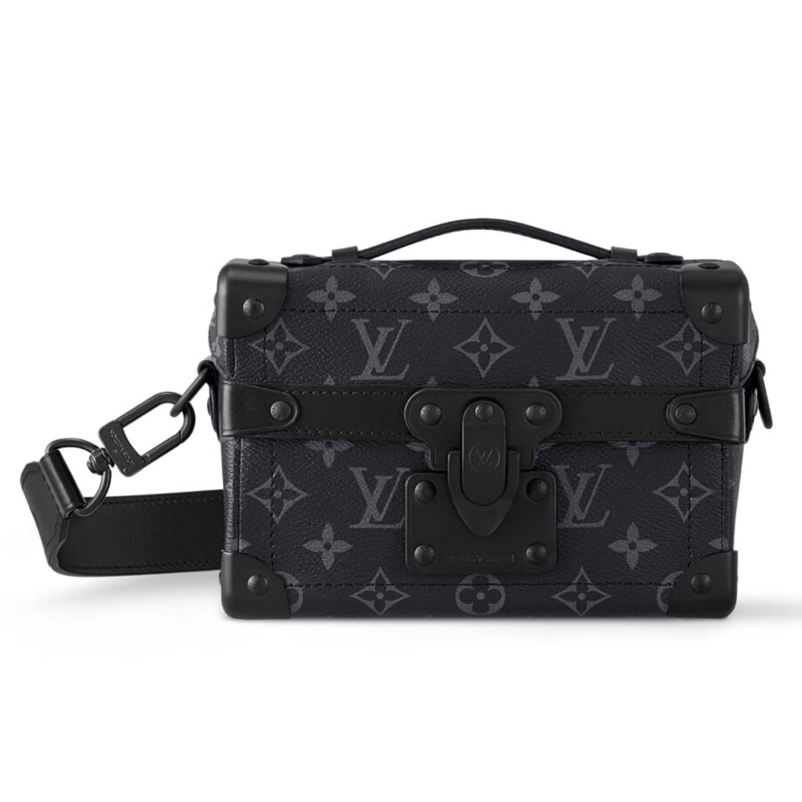 LOUIS VUITTON SOUL TRUNK BAG MONOGRAM BLACK 19CM M11743