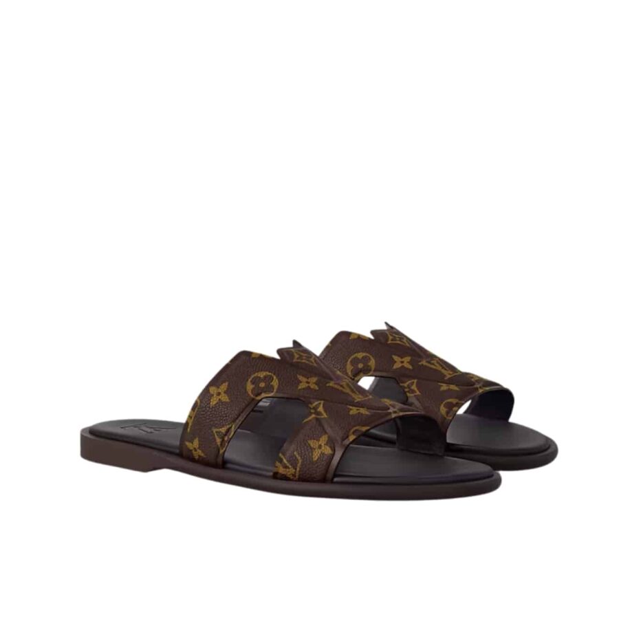 LOUIS VUITTON OASIS MULE MONOGRAM EBENE BROWN 1ACRPR