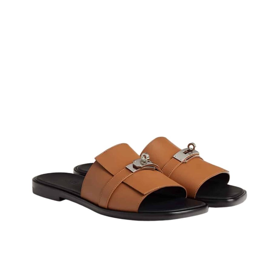 HERMES GABRIEL SANDAL NATURAL H231736ZH02401