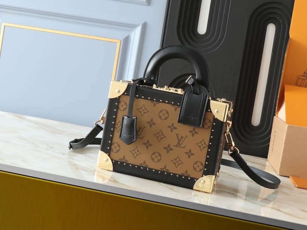 LOUIS VUITTON PETITE VALISE MONOGRAM REVERSE 22CM M47164 - Image 2