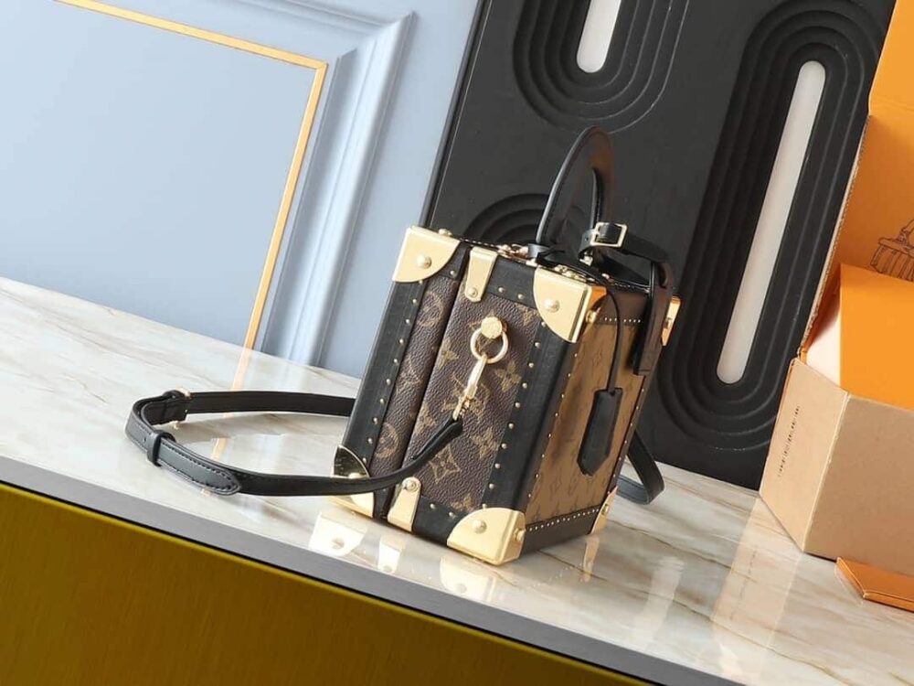 LOUIS VUITTON PETITE VALISE MONOGRAM REVERSE 22CM M47164 - Image 6