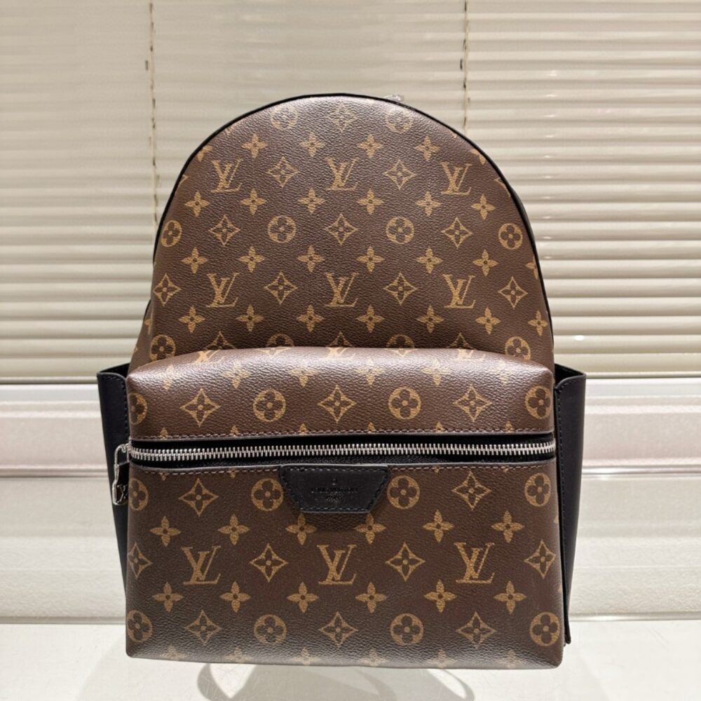 LOUIS VUITTON DISCOVERY PM BACKPACK MACASSAR MONOGRAM BROWN 40CM M46684 - Image 2