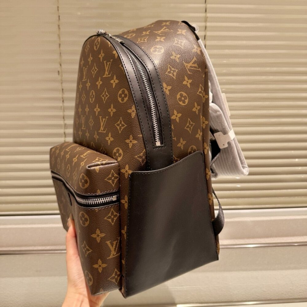 LOUIS VUITTON DISCOVERY PM BACKPACK MACASSAR MONOGRAM BROWN 40CM M46684 - Image 3