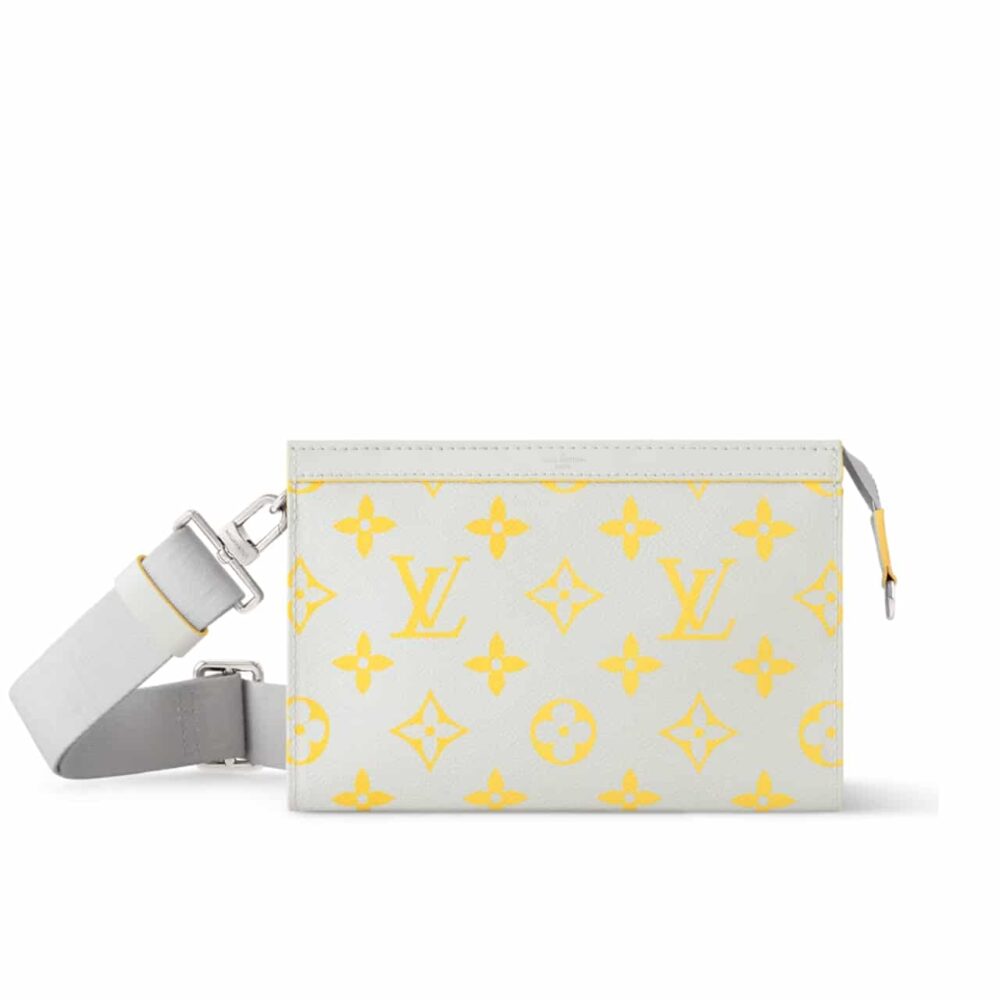 LOUIS VUITTON GASTON WEARABLE WALLET MONOGRAM YELLOW 22CM M14690