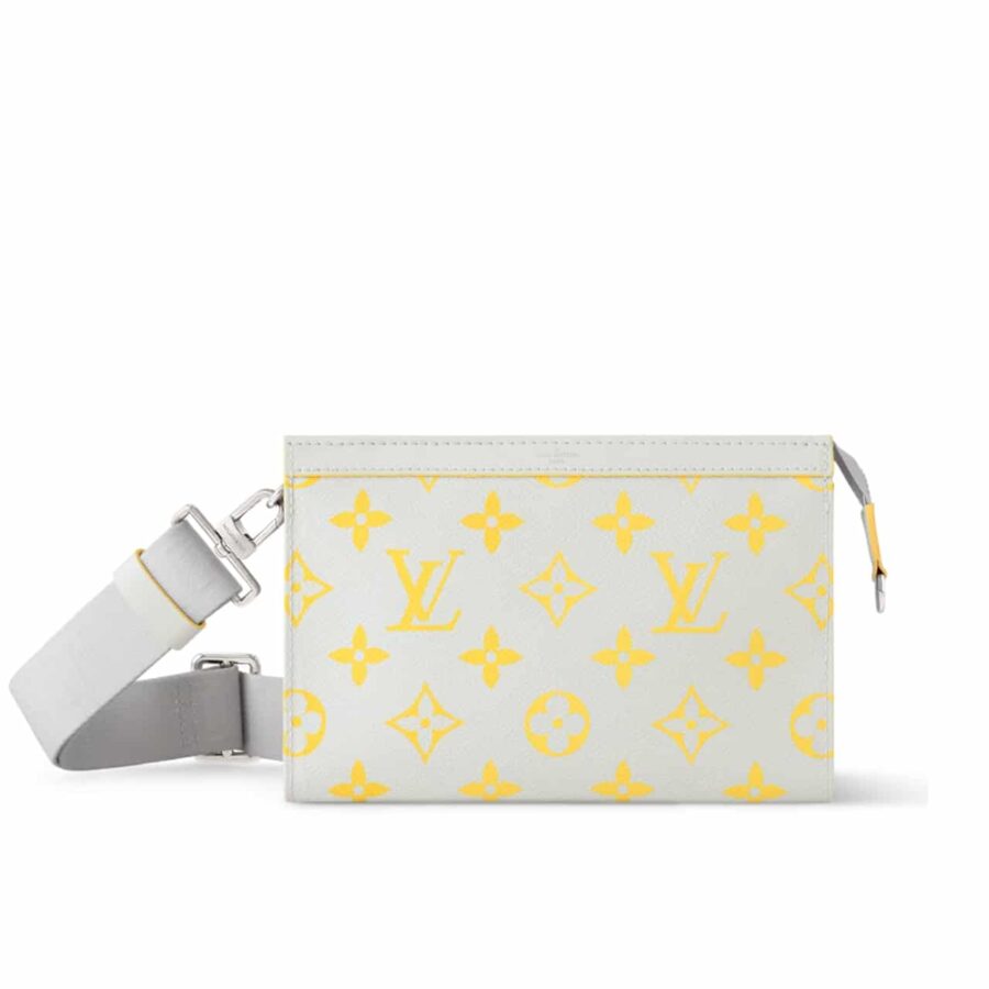 LOUIS VUITTON GASTON WEARABLE WALLET MONOGRAM YELLOW 22CM M14690