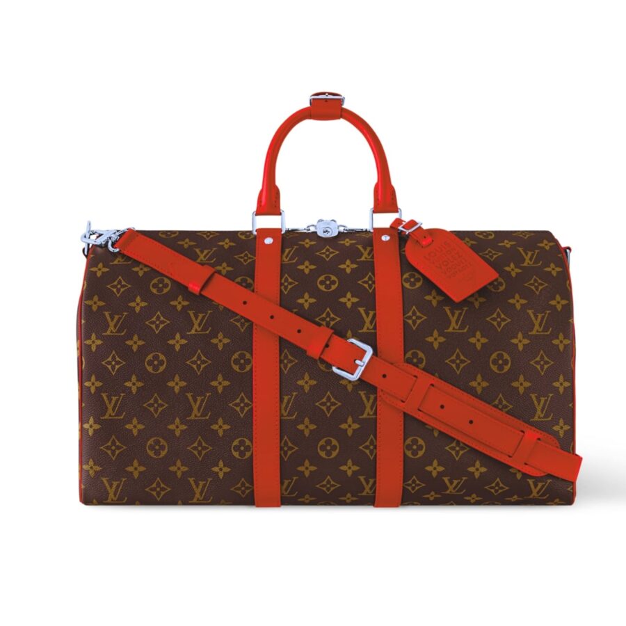 LOUIS VUITTON KEEPALL BANDOULIÈRE 45 SARI RED 50CM M13808