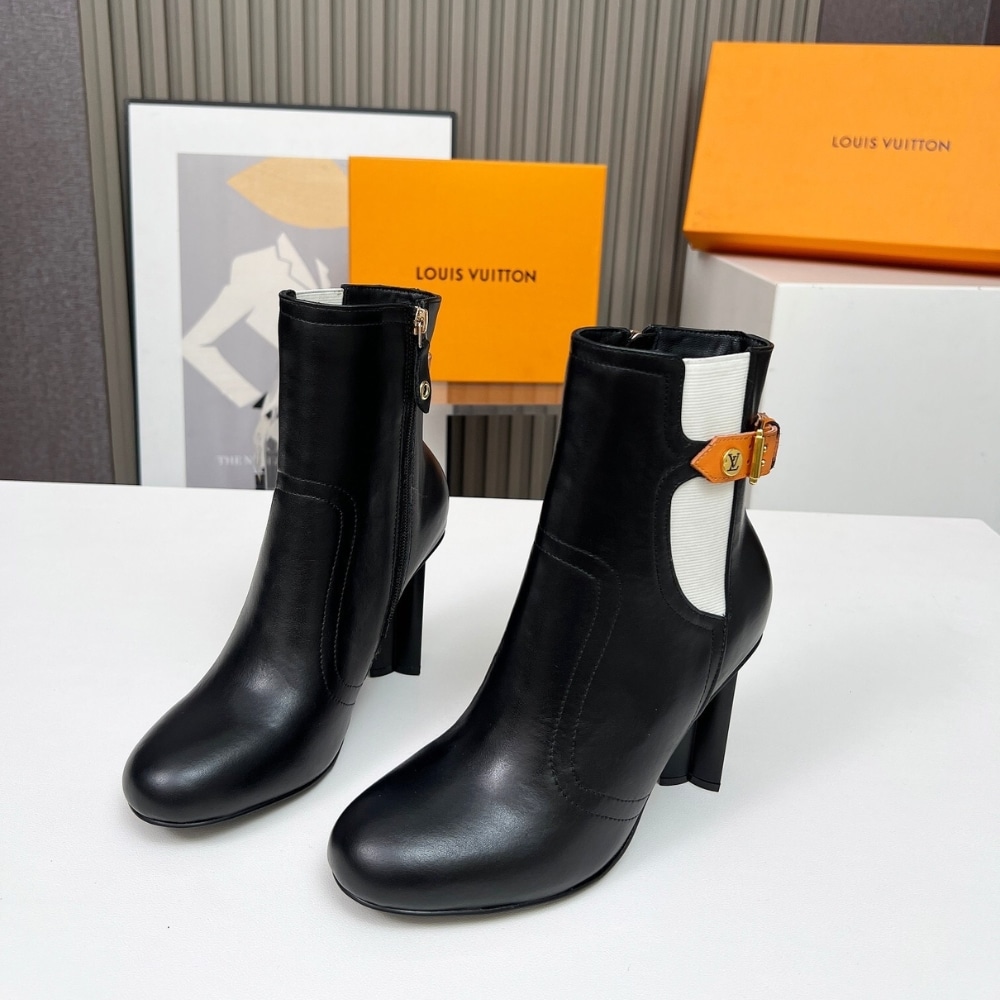 LOUIS VUITTON SILHOUETTE ANKLE BOOT BLACK 1ACL6X - Image 8