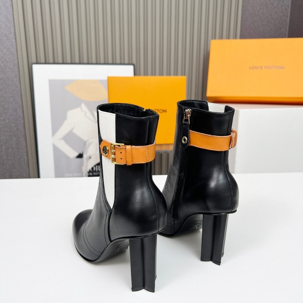 LOUIS VUITTON SILHOUETTE ANKLE BOOT BLACK 1ACL6X - Image 5
