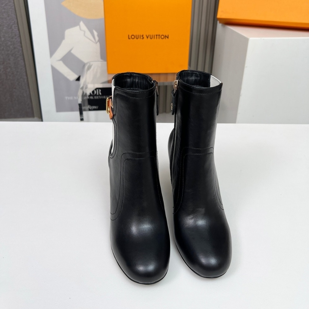 LOUIS VUITTON SILHOUETTE ANKLE BOOT BLACK 1ACL6X - Image 4
