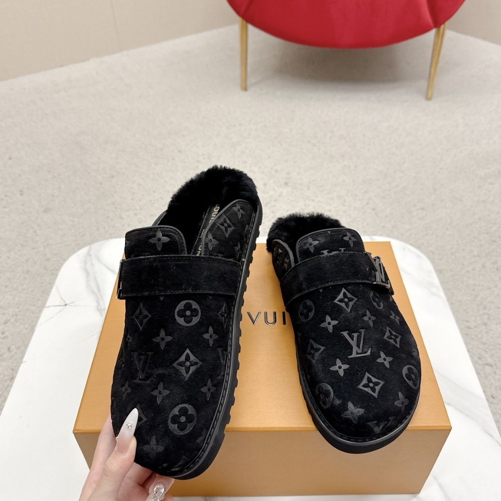 LOUIS VUITTON LV COSY COMFORT CLOG BLACK 1AITTT - Image 4