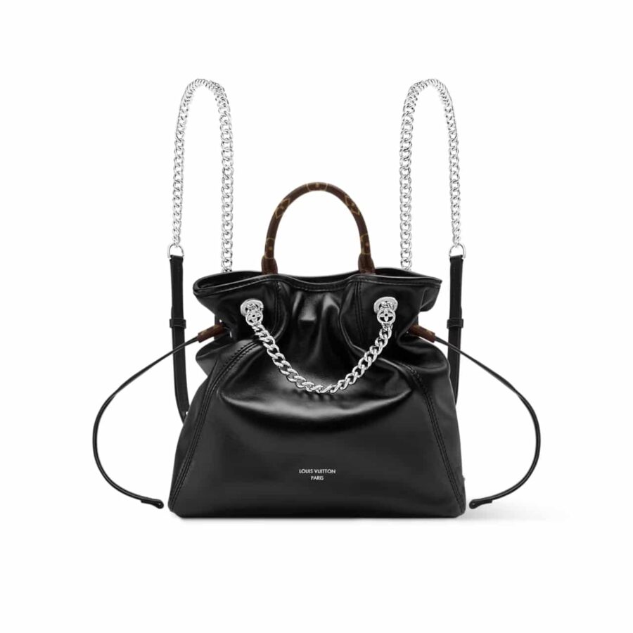 LOUIS VUITTON OFF DUTY BACKPACK VIBE BLACK 25CM M25522