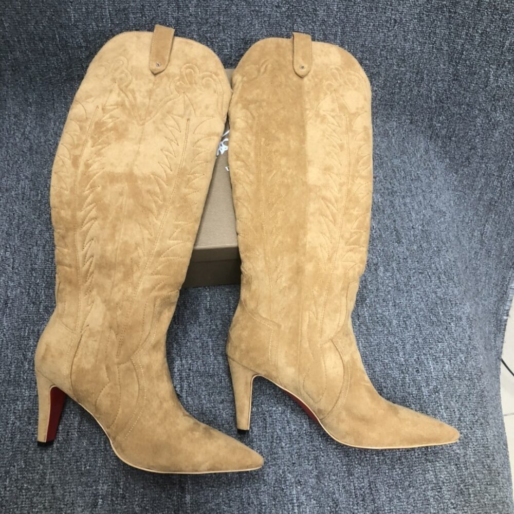 CHRISTIAN LOUBOUTIN SANTIA BOTTA 85 BOOTS LIONNE 3240899F486 - Image 2