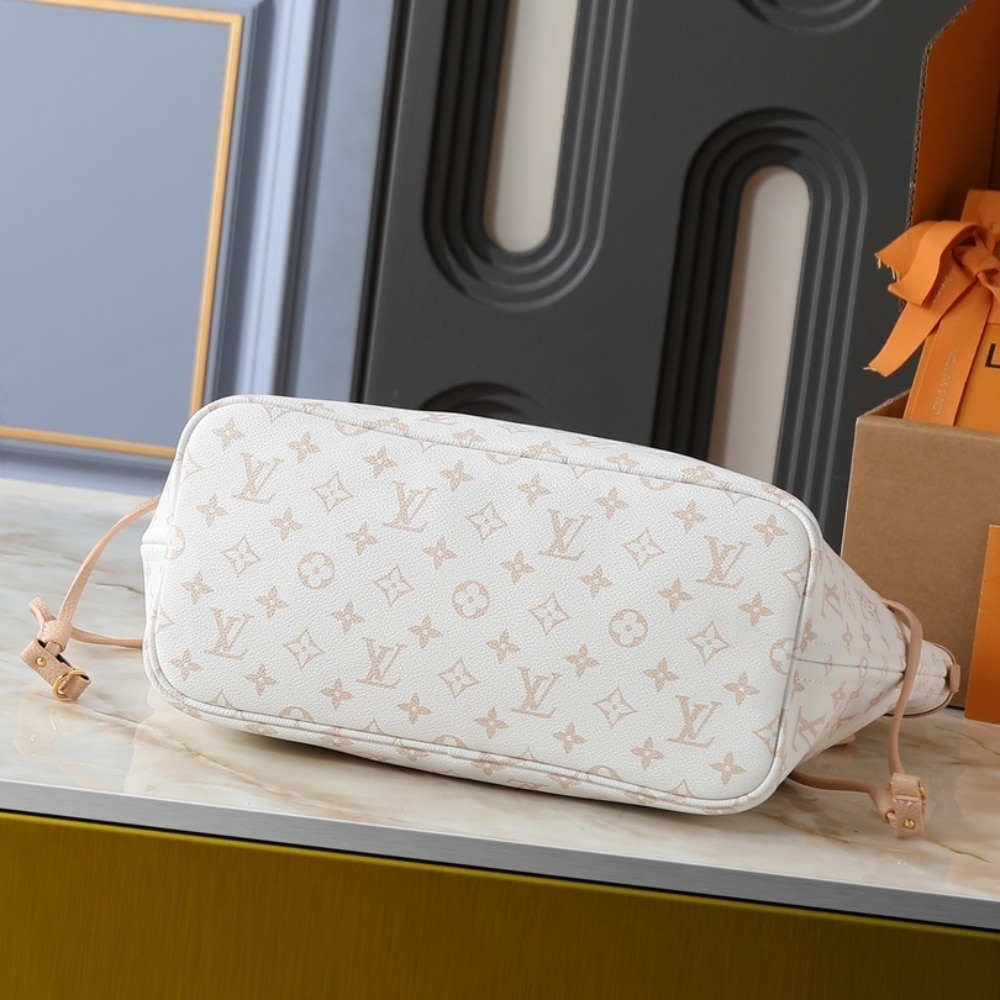 LOUIS VUITTON NEVERFULL INSIDE OUT MM MONOGRAM DUNE 31CM M25665 - Image 5