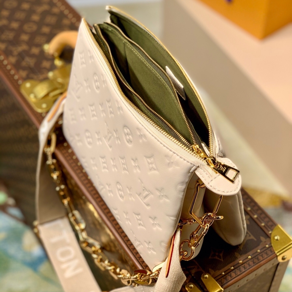 LOUIS VUITTON COUSSIN PM BAG CREAM 26CM M57793 - Image 5