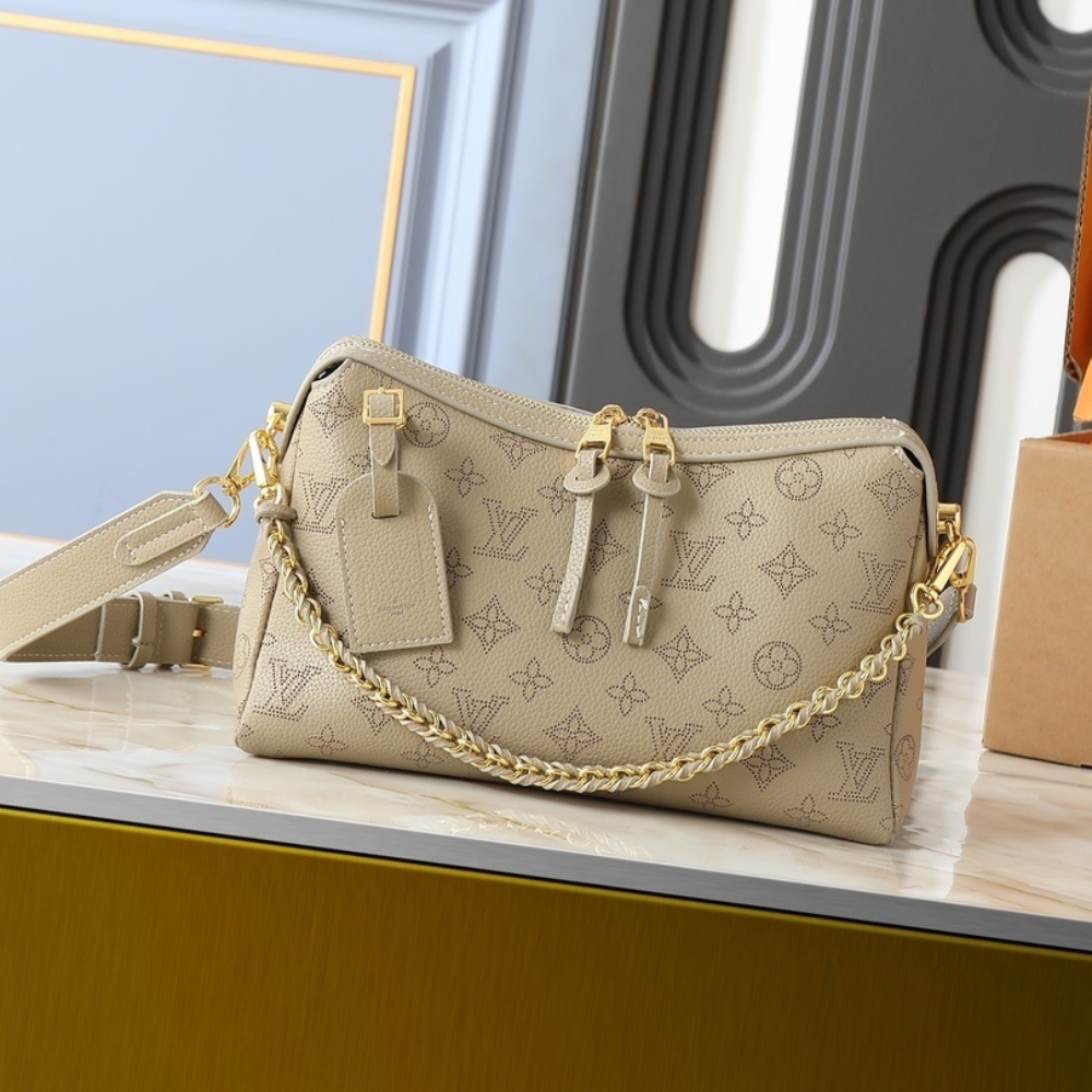 LOUIS VUITTON HAND IT ALL PM DARK BEIGE 29CM M25904 - Image 2