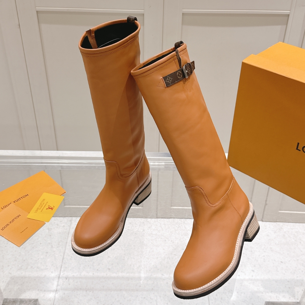 LOUIS VUITTON LV BIKER HIGH BOOT BROWN 1AGWEV - Image 6