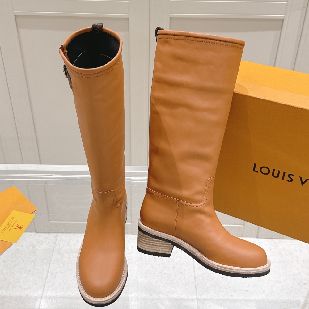 LOUIS VUITTON LV BIKER HIGH BOOT BROWN 1AGWEV - Image 5