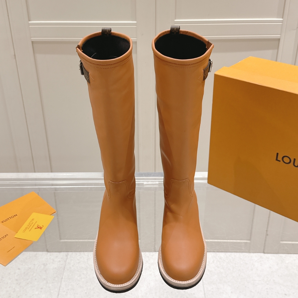 LOUIS VUITTON LV BIKER HIGH BOOT BROWN 1AGWEV - Image 3