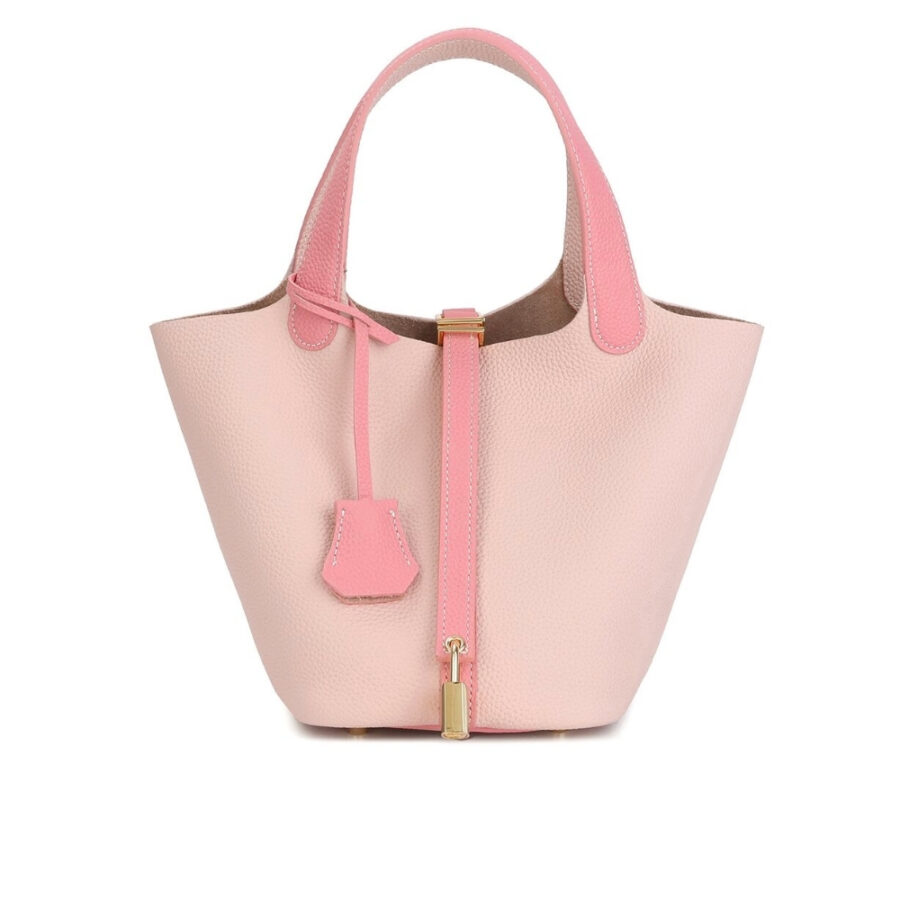 HERMES PICOTIN LOCK 18 POCKET BAG LIGHT PINK 18CM