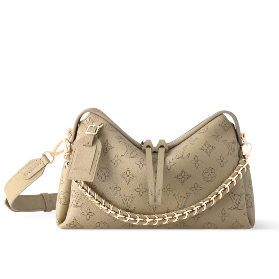 LOUIS VUITTON HAND IT ALL PM DARK BEIGE 29CM M25904