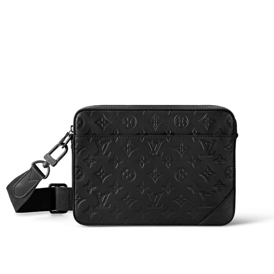 LOUIS VUITTON DUO MESSENGER BLACK 25CM M69827