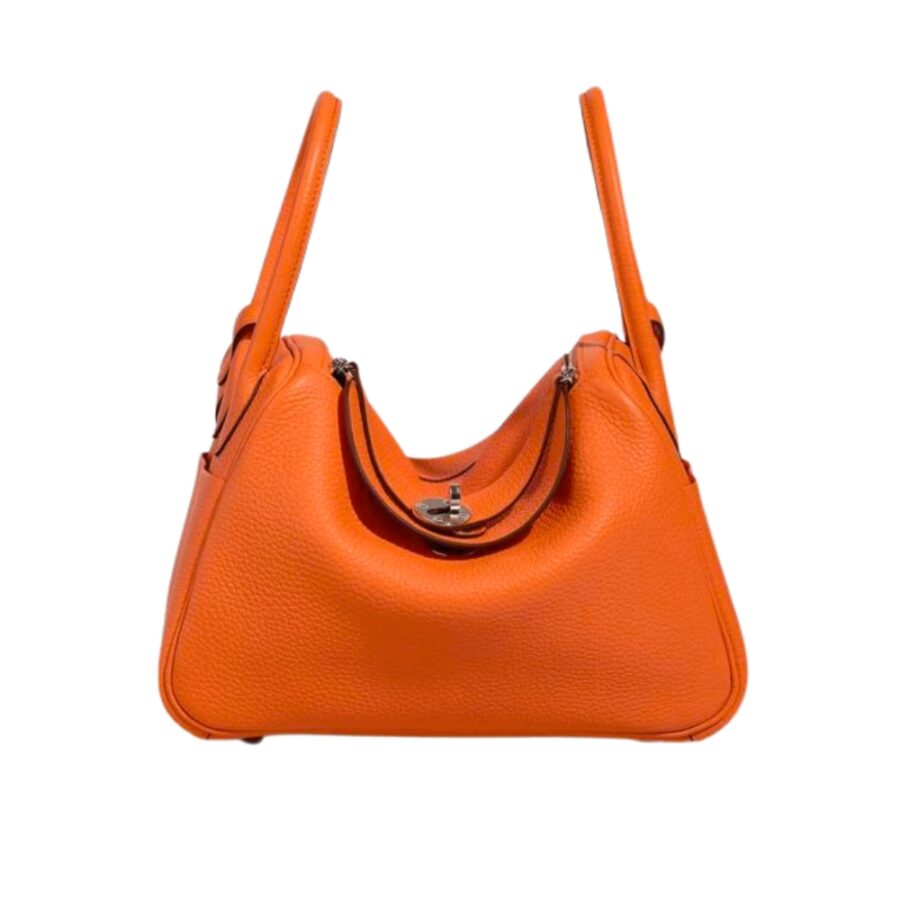HERMES LINDY 26 ORANGE 26CM
