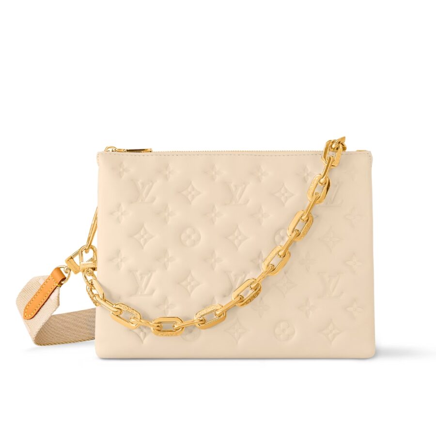 LOUIS VUITTON COUSSIN PM BAG CREAM 26CM M57793