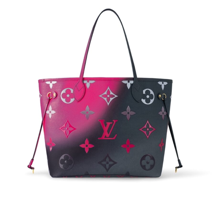 LOUIS VUITTON NEVERFULL MM MONOGRAM MIDNIGHT FUCHSIA 31CM M20511