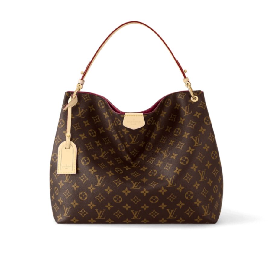 LOUIS VUITTON GRACEFUL MM MONOGRAM BEIGE 41CM M43704
