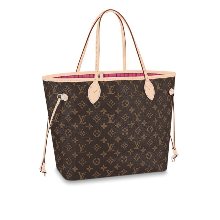 LOUIS VUITTON NEVERFULL MM PIVOINE PINK 31CM M41178