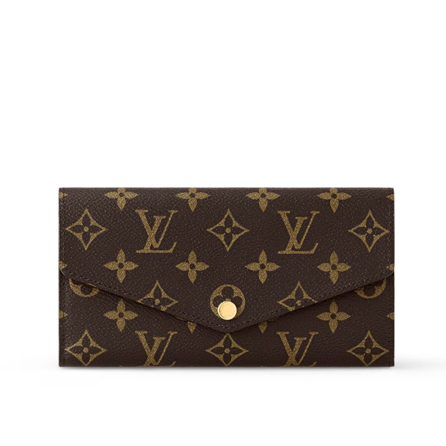 LOUIS VUITTON SARAH WALLET BROWN 19CM M60531